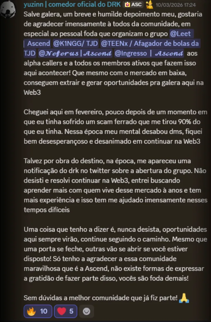 Feedback de membro 3