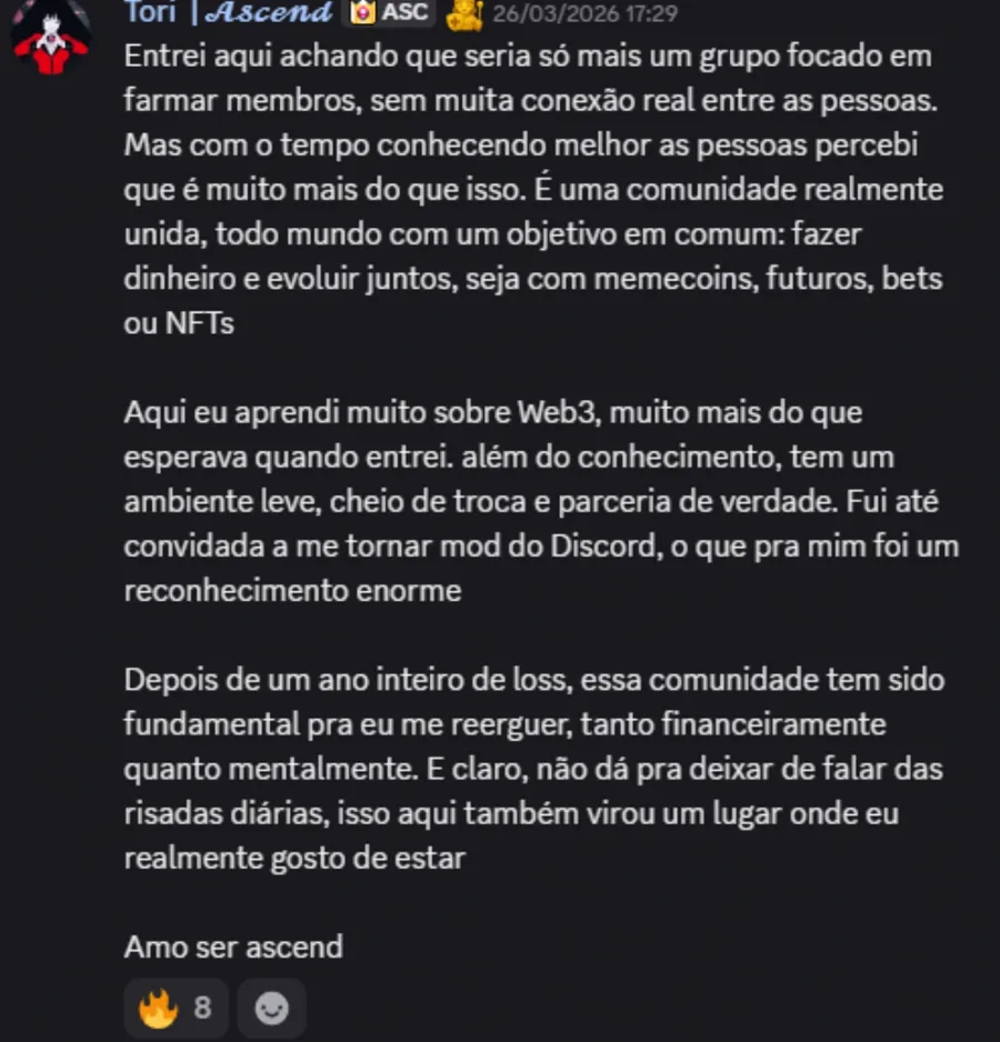 Feedback de membro 13