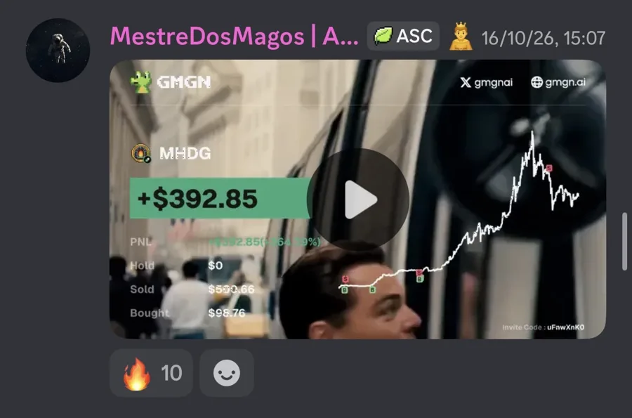 Resultado recente de membro 7